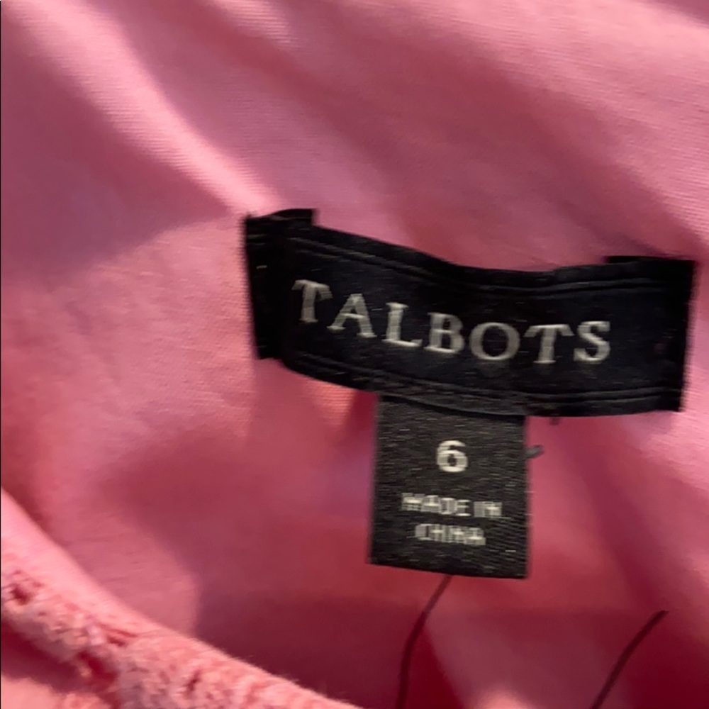 Talbots Pink Sundress - Picture 2 of 3